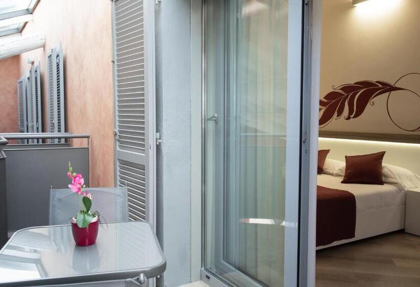 バルコニー付きスタンダードルーム, Corte Del Paggio