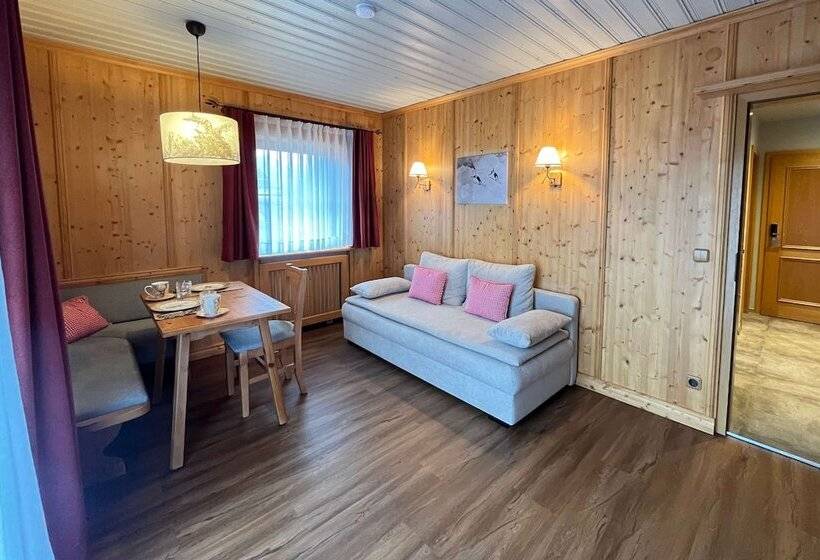 침실 1개 발코니 아파트, Garni Brunnthaler