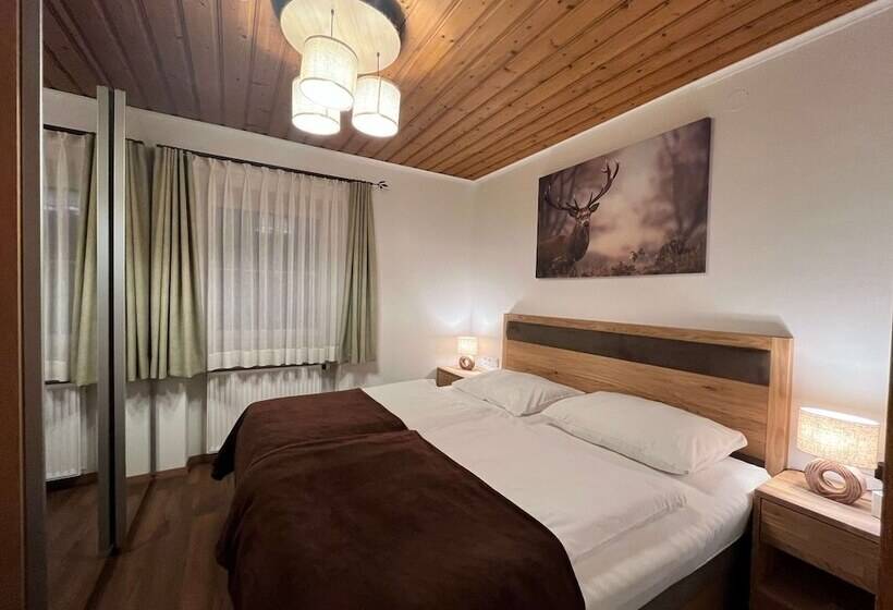 침실 1개 발코니 아파트, Garni Brunnthaler