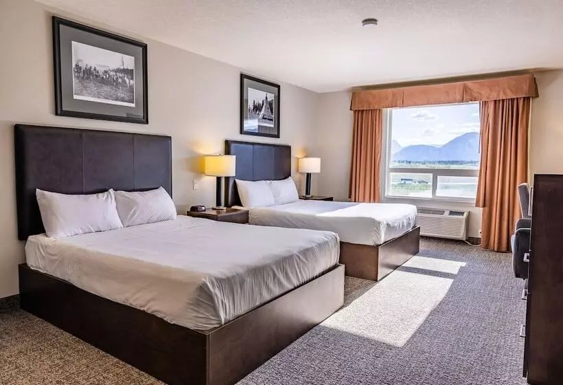 ２ダブルベッドのスタンダードルーム, Stoney Nakoda Resort & Casino