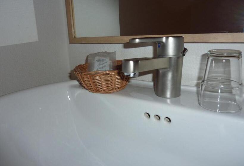 스탠다드 싱글 룸 공동욕실, Hôtel Du Marché