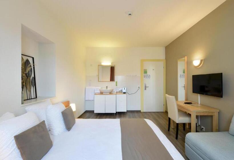 스탠다드 룸 공동 욕실, Hôtel Du Marché