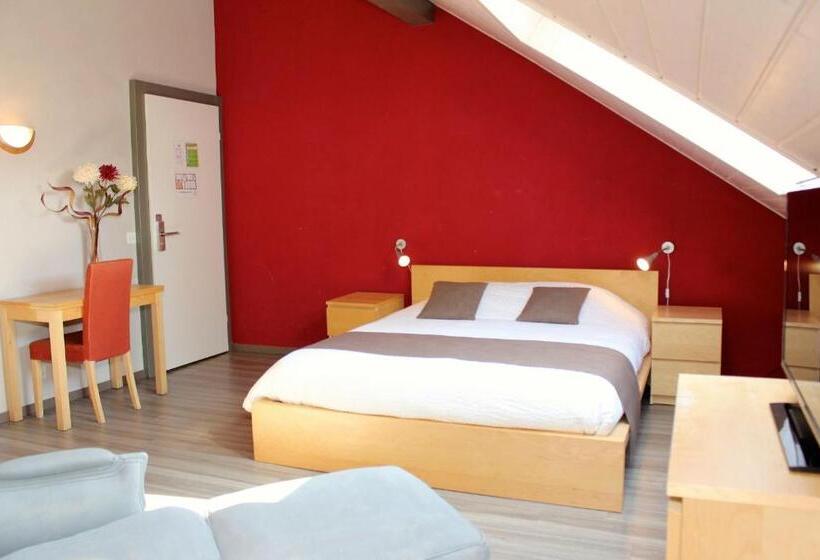 4인용 스탠다드 룸, Hôtel Du Marché