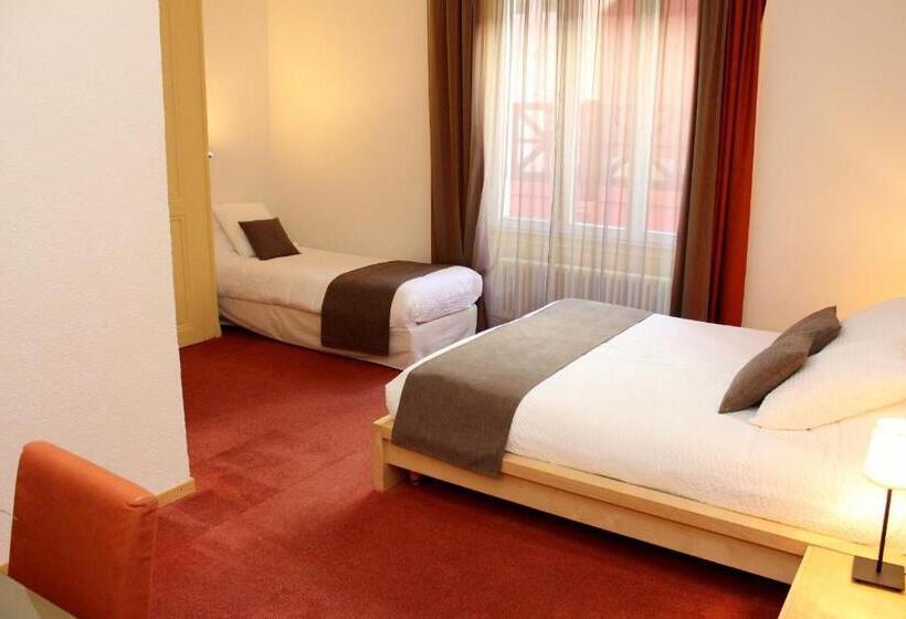 스탠다드 트리플 룸, Hôtel Du Marché