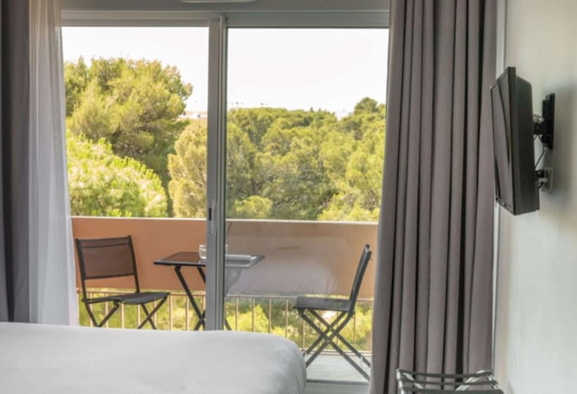 חדר סופריור נוף לפארק, Best Western Hôtel Des Thermes   Balaruc Les Bains Sète