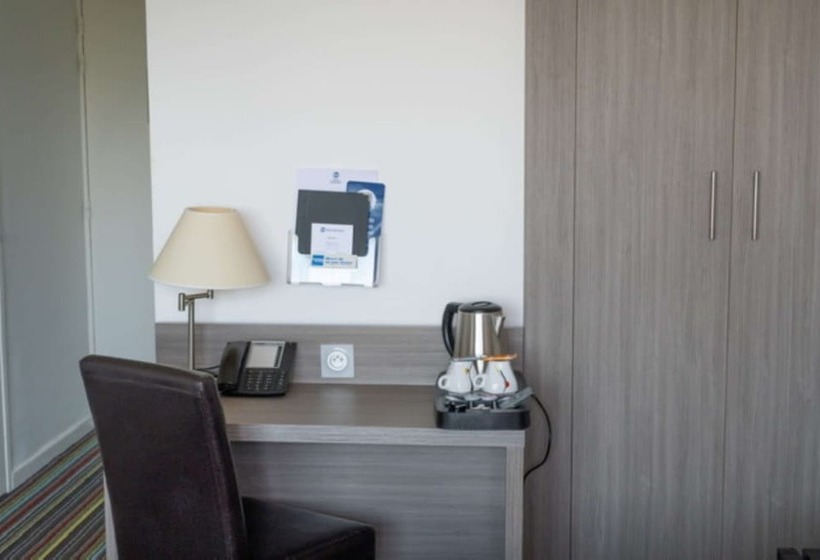 חדר סופריור נוף לפארק, Best Western Hôtel Des Thermes   Balaruc Les Bains Sète