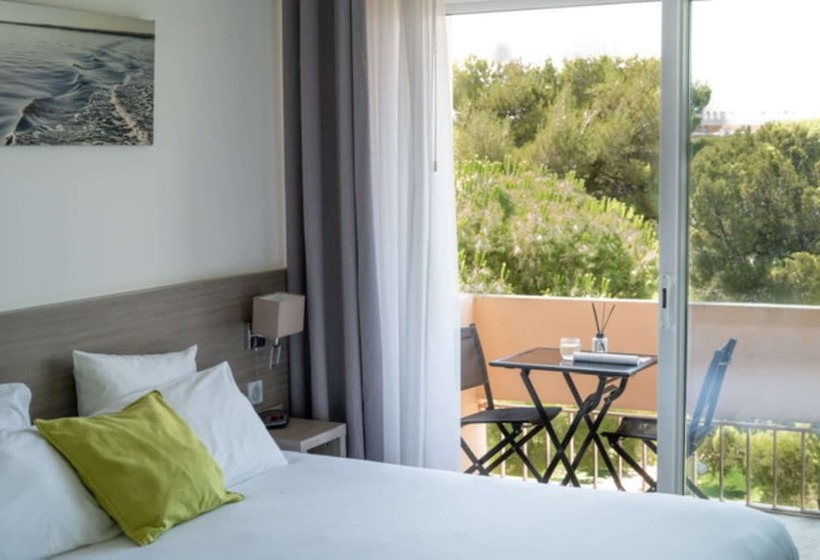 חדר סופריור נוף לפארק, Best Western Hôtel Des Thermes   Balaruc Les Bains Sète