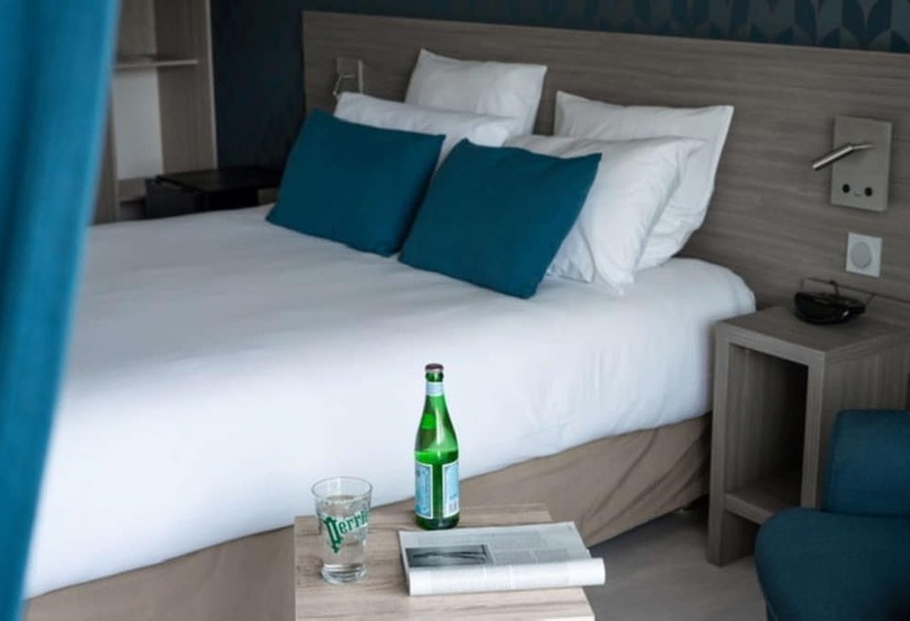 חדר סטנדרט נוף לפארק, Best Western Hôtel Des Thermes   Balaruc Les Bains Sète