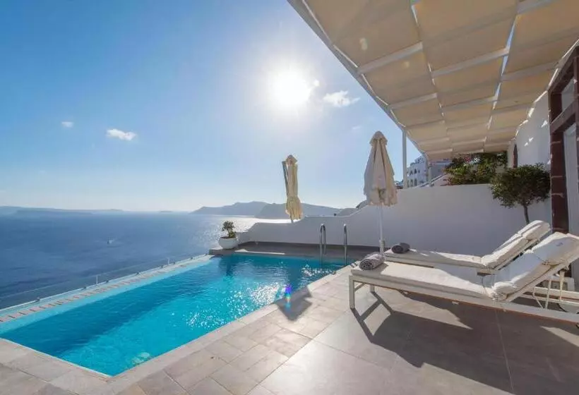 景色の見えるスイートルーム, Santorini Secret Suites & Spa, Small Luxury Hotels Of The World