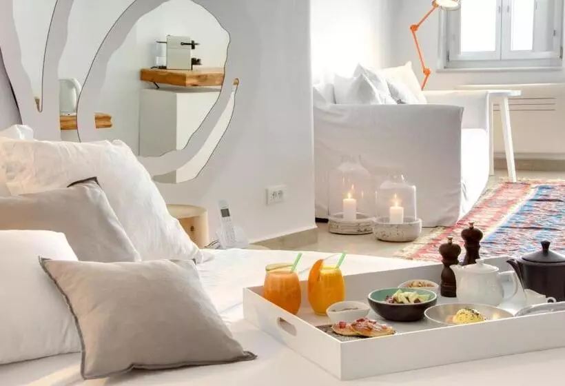 景色の見えるスイートルーム, Santorini Secret Suites & Spa, Small Luxury Hotels Of The World