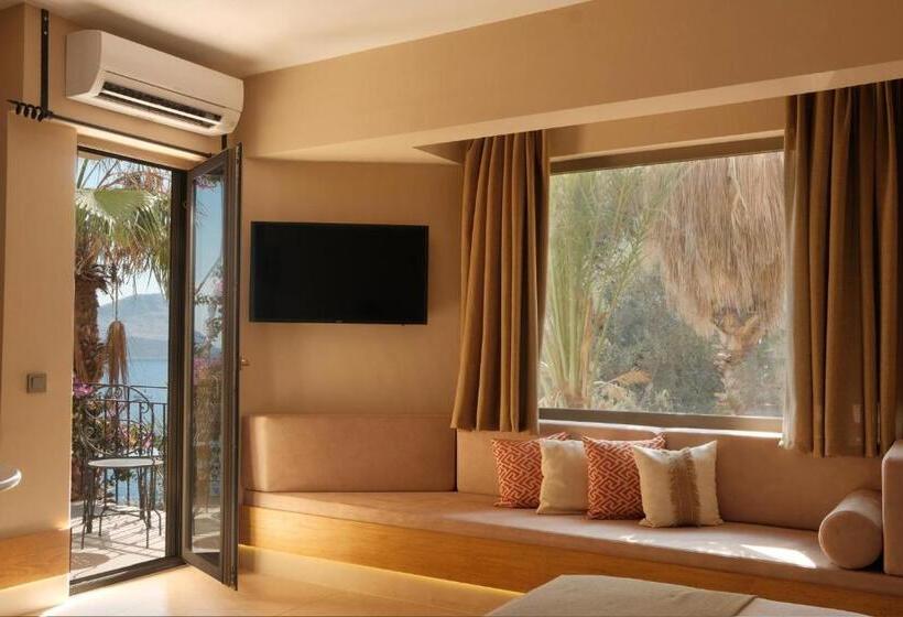 标准间侧面带海景, Villa Hotel Tamara