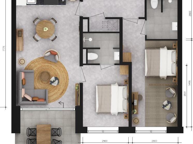 1 Bedroom Apartment Lake View, Parc Maasresidence Thorn Apartments