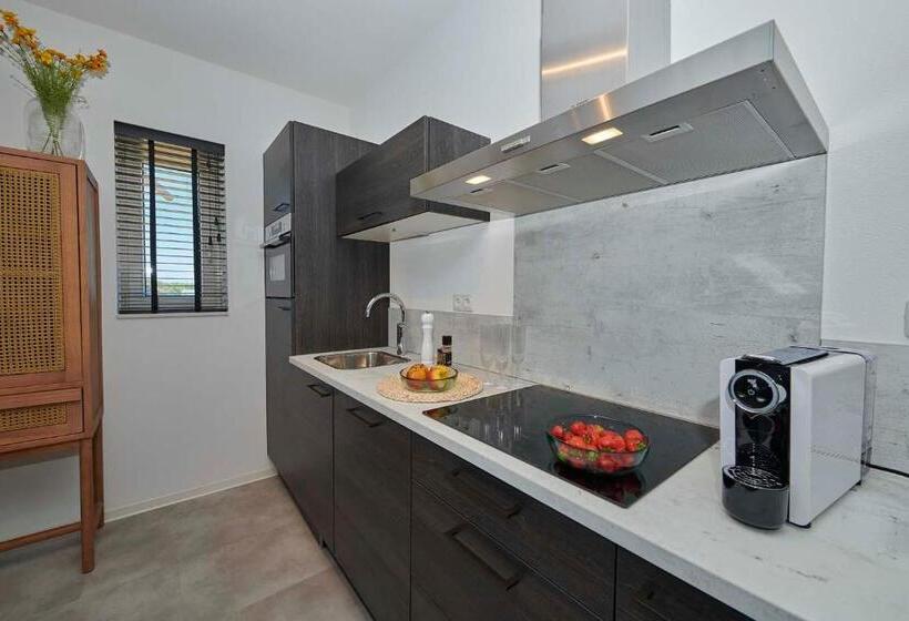 Standard studio with lake view, Parc Maasresidence Thorn Apartments