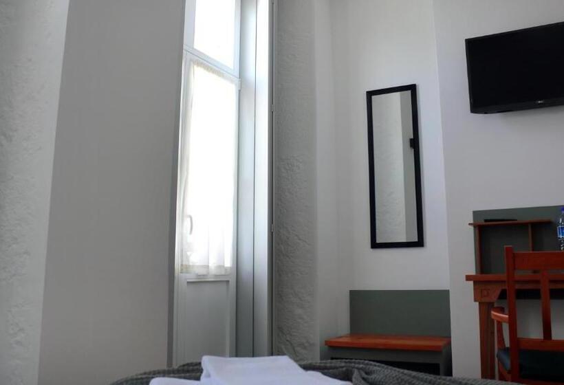 带阳台的标准单人间, Aliança Café & Hostel