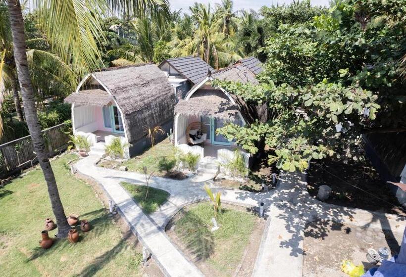 חדר דלוקס עם מרפסת, Playa Bonita Hotel & Beach Club Gili Air