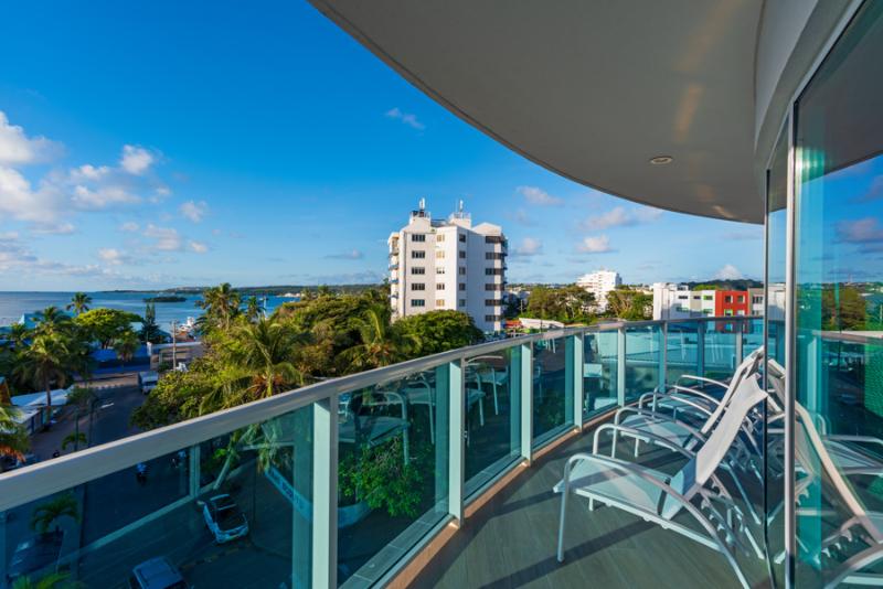 带阳台套房, Aquamare