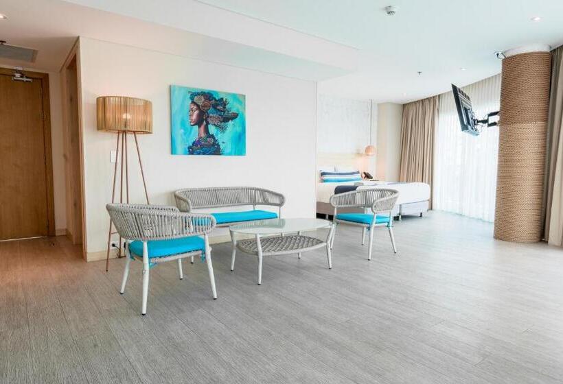 带阳台套房, Aquamare