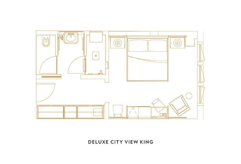 琮城市景观的豪华间, Casa Cipriani New York