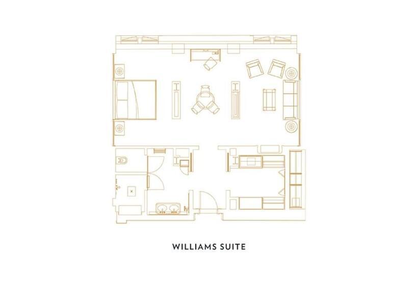 带河湖景观的套房, Casa Cipriani New York