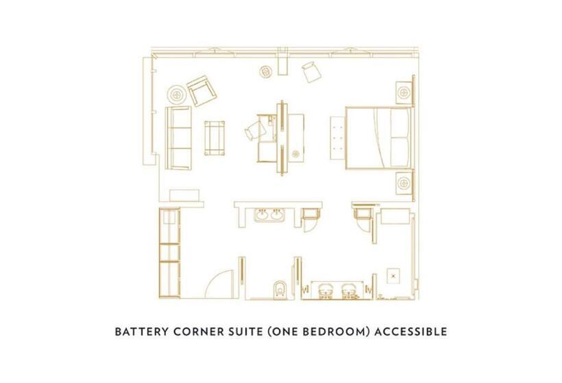 适合残疾人士使用的套间, Casa Cipriani New York