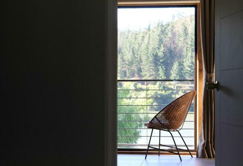 Standaardkamer met Uitzicht op het Meer, Bancoarena Hotel   Refugio Ribera