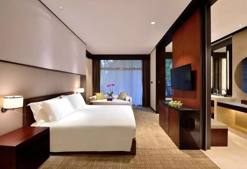 キングサイズベッド、ビュー付きデラックスルーム, Millennium Resort Hangzhou