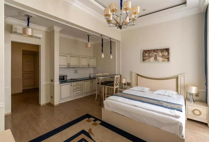 آپارتمان 1 خوابه با بالکن, Metro Hotel Apartments