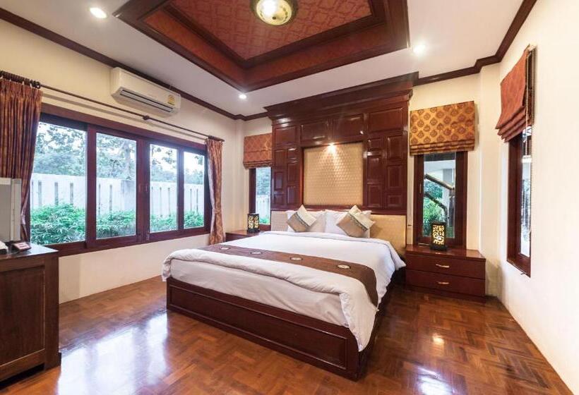 Вилла с 1 спальней и бассейном, Ruen Ariya Resort