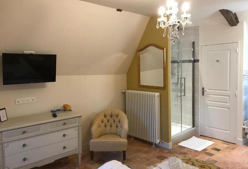 חדר דחוקס עם מיטת קינג, Chateau Vary