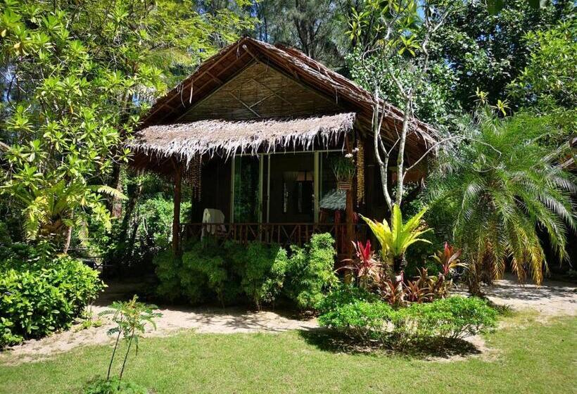 带花园景观的标准洋房, Hapla Beach Cottage