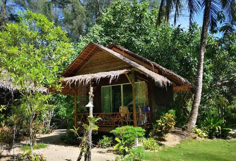 带花园景观的标准洋房, Hapla Beach Cottage