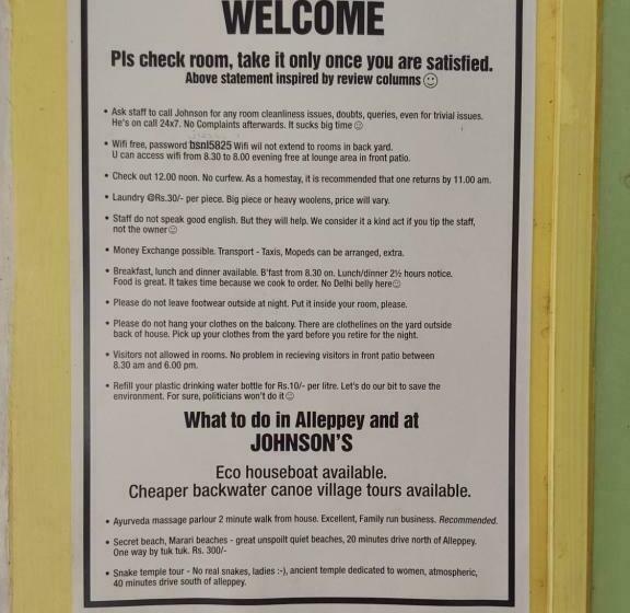 اتاق خانوادگی, Johnson S Homestay   Ecohouseboat