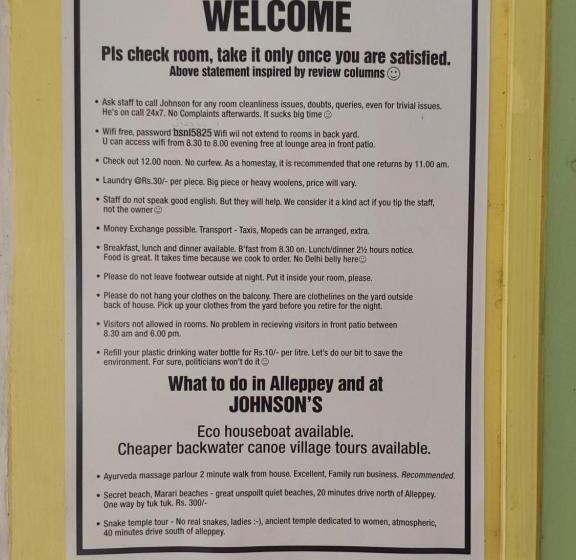 اتاق لوکس خانوادگی, Johnson S Homestay   Ecohouseboat