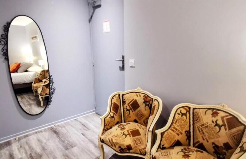 חדר סטנדרט, Hôtel Restaurant Le Mulberry Arromanches