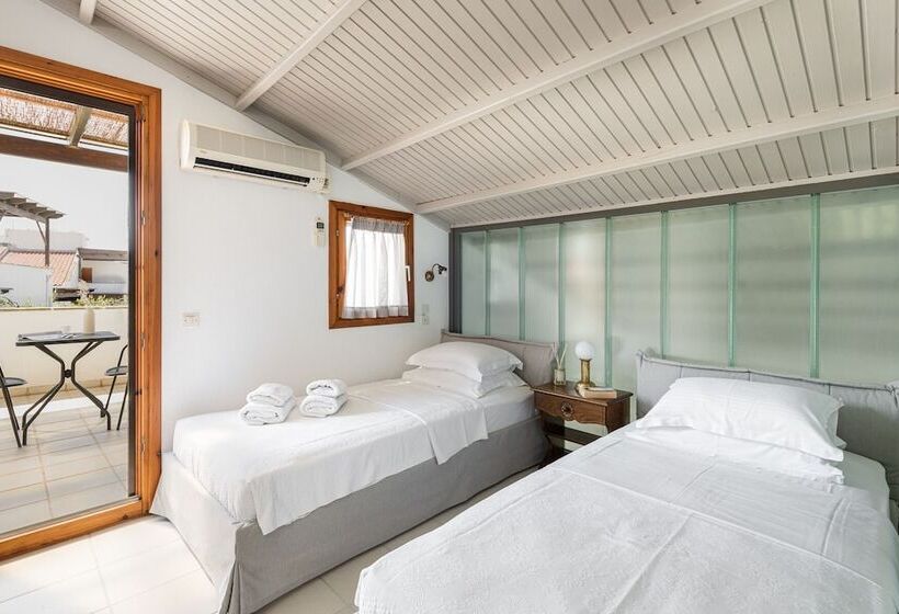 בית, חדר שינה 1, Trikorfo Beach