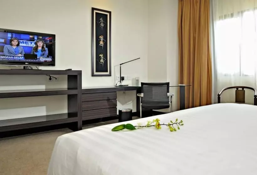 Deluxe-huone King-vuode, Sintesa Peninsula Hotel Palembang