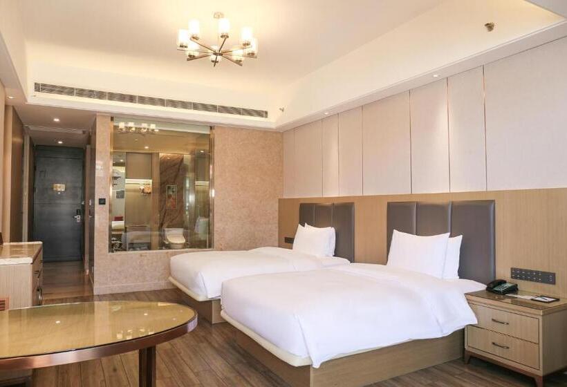 Bahçe Manzaralı Delüks Oda, Wanda Realm Xiamen North Bay