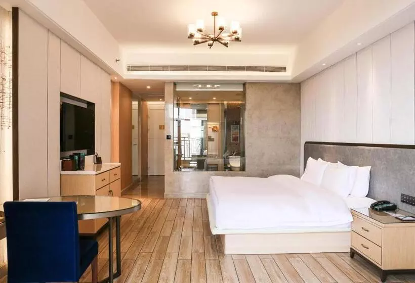 Deluxe-huone Näkymä, Wanda Realm Xiamen North Bay