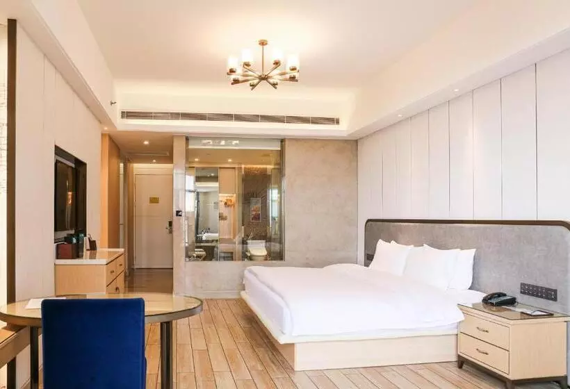 Deluxe-huone Näkymä, Wanda Realm Xiamen North Bay