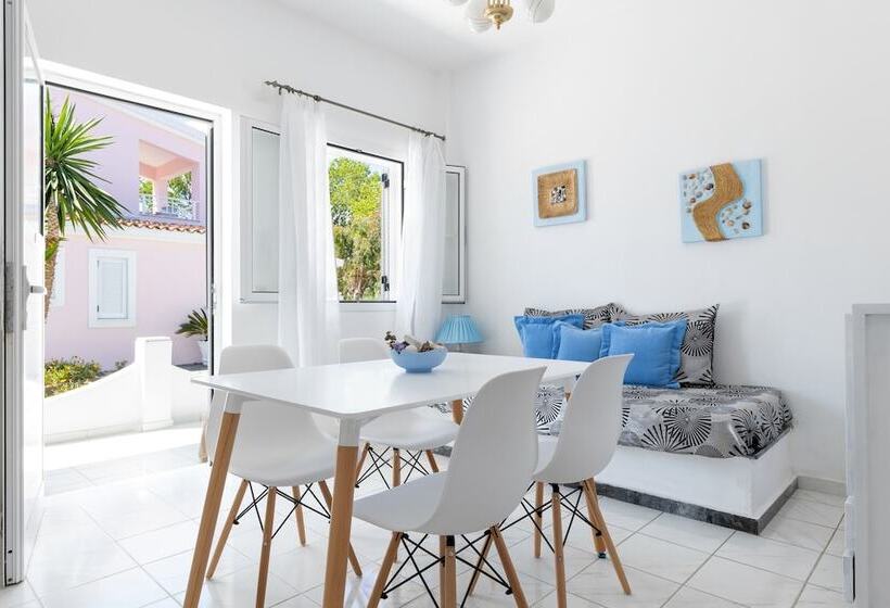 ガーデンビューのスタンダードワンルーム, Villa Amorossa With Garden View & Shared Pool By Konnect, Roda Corfu