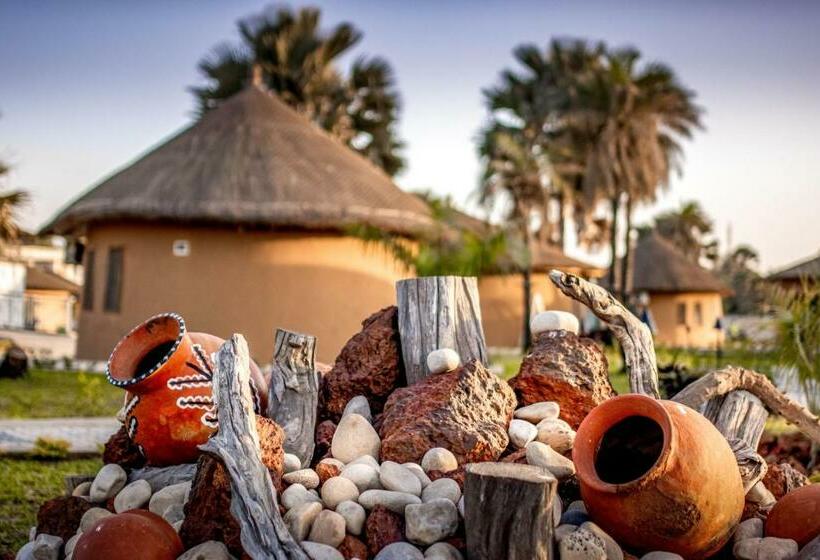 اتاق استاندارد با چشمانداز باغ, Bamboo Village Resort