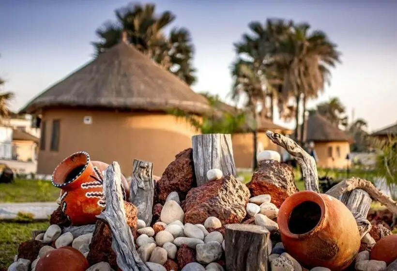 اتاق استاندارد با چشم‌انداز باغ, Bamboo Village Resort