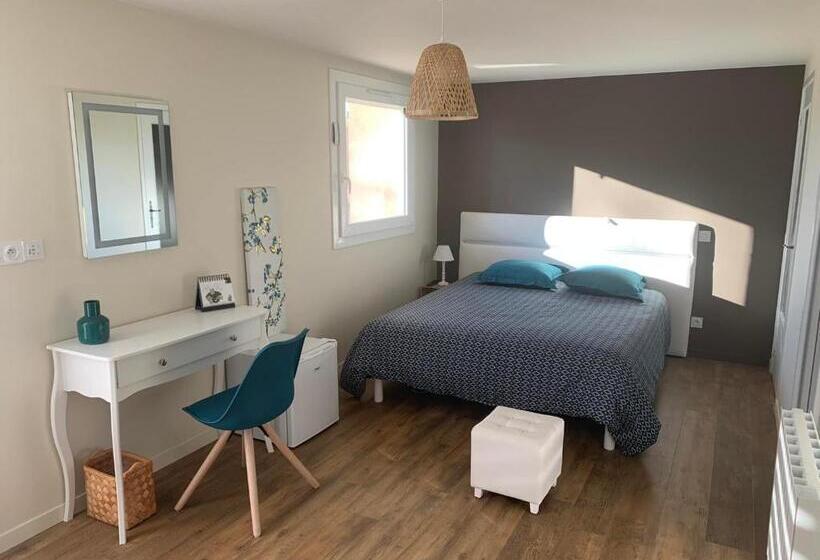 غرفة ديلوكس مزودة بشرفة, Domaine De Jarentin   Chambres D Hôtes