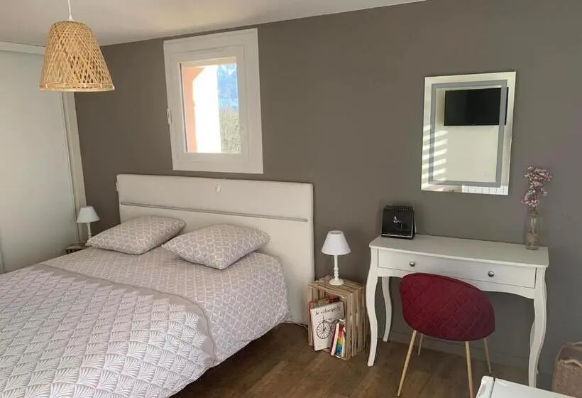 バルコニー付きデラックスルーム, Domaine De Jarentin Chambres D Hôtes