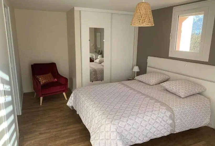 バルコニー付きデラックスルーム, Domaine De Jarentin Chambres D Hôtes