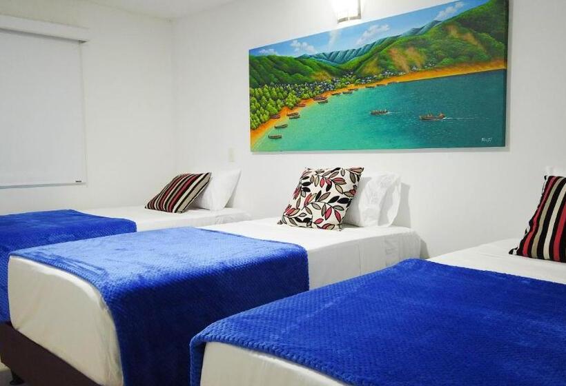 标准三人间, Parque De Los Novios Inn