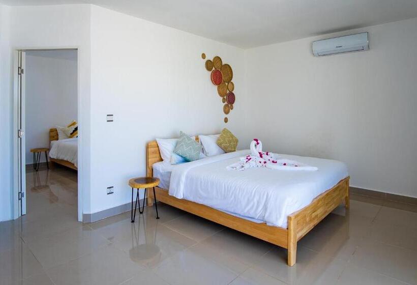 家庭房带园景, You&me Resort