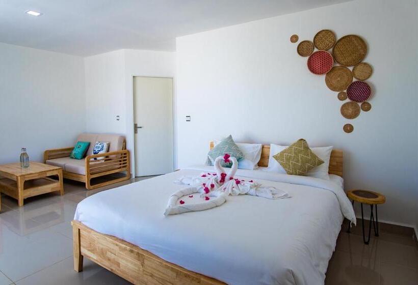 家庭房带园景, You&me Resort