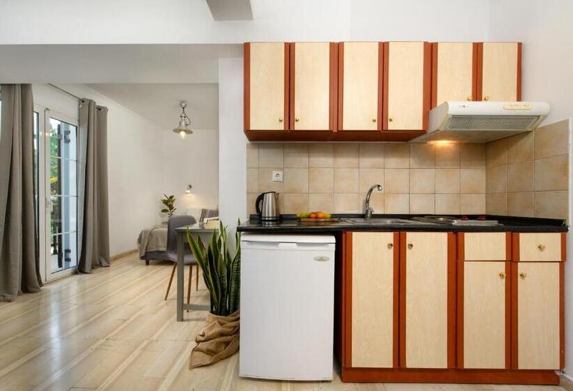 استوديو عائلي إطلالة على المسبح, Aquarius Beach