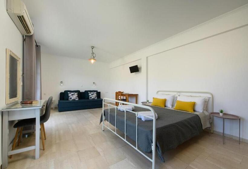 استوديو عائلي إطلالة على المسبح, Aquarius Beach